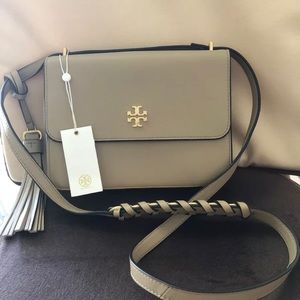 New Tory Burch Brooke accordion bag